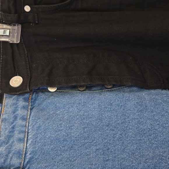 Two tone jean black and blue - Picture 2 of 5
